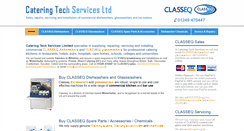 Desktop Screenshot of cateringtechservices.co.uk